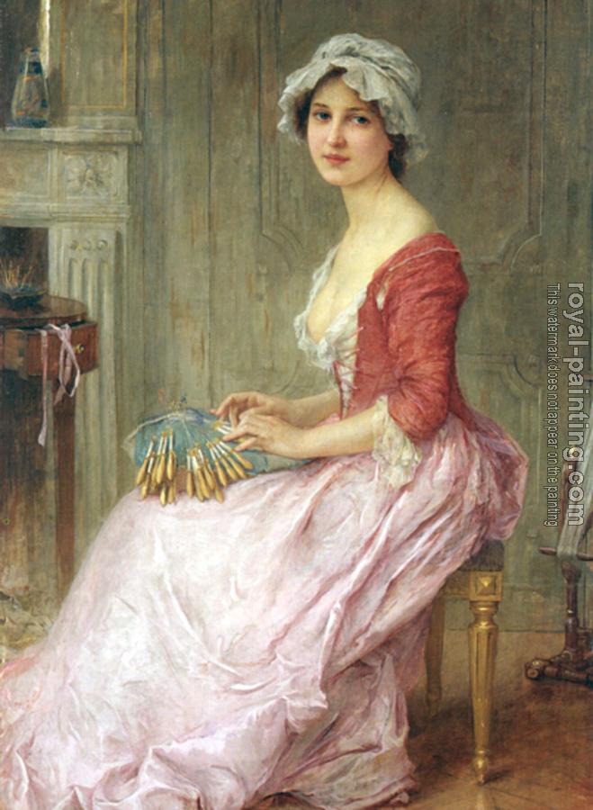Charles Amable Lenoir : The Seamtress Charles Amable Lenoir : The Seamtress
